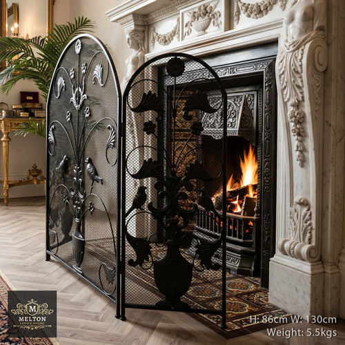 Fire screen spark guard - spark,