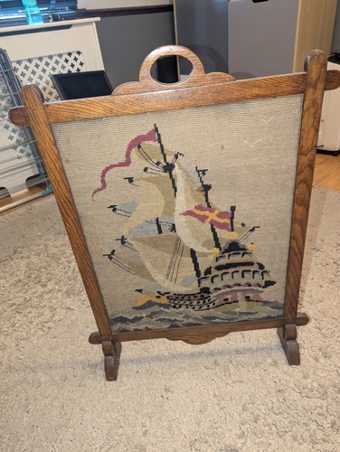 Embroidered fire guar boat - fire, guar.