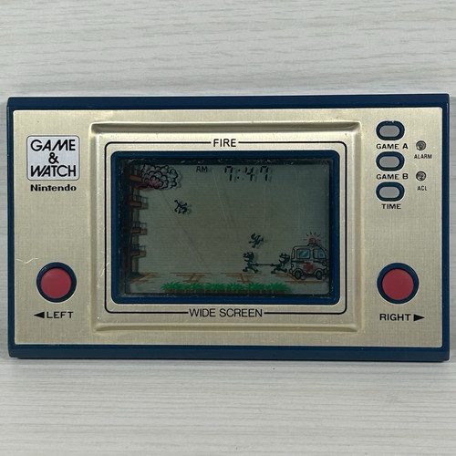 Nintendo game watch fire - game,