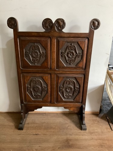 Vintage carved oak jacobean - vintage,
