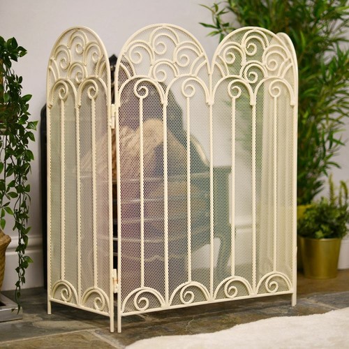 Antique cream three fold - antique,