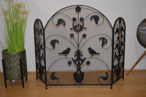 Decorative black folding - black,
