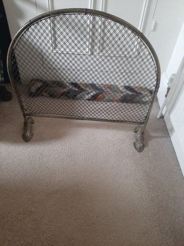 Antique fire screen very - antique, screen.very