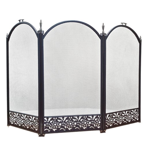 Design metal fire guard - fire,