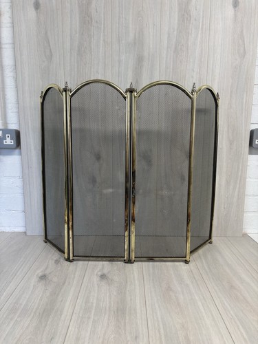 Vintage brass panel - panel, folding