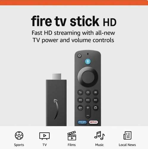 Amazon fire stick - fire, 4k