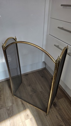 Vintage brass folding - vintage, fire